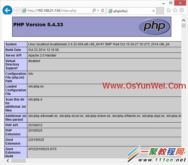 CentOS 6.6ðװ(Apache+PHP5+MySQL)LAMP